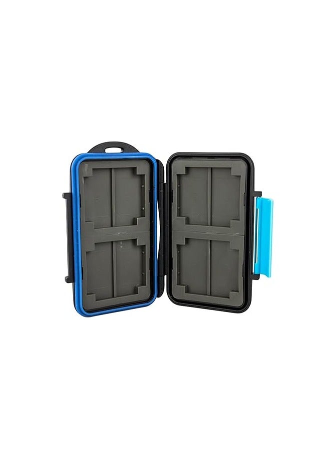 JJC MC-2 Memory Card Case Fits 4 x CF & 8 x SD Cards - Image 3