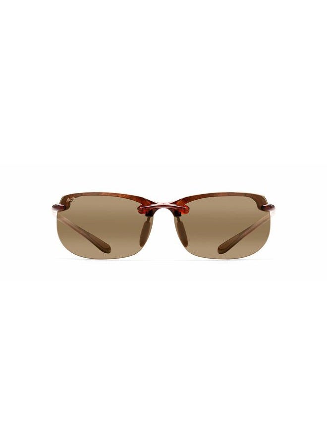 MAUI JIM نظارات شمسية ماوي جيم H412 بقشرة السلحفاة 70 للجنسين - Image 1