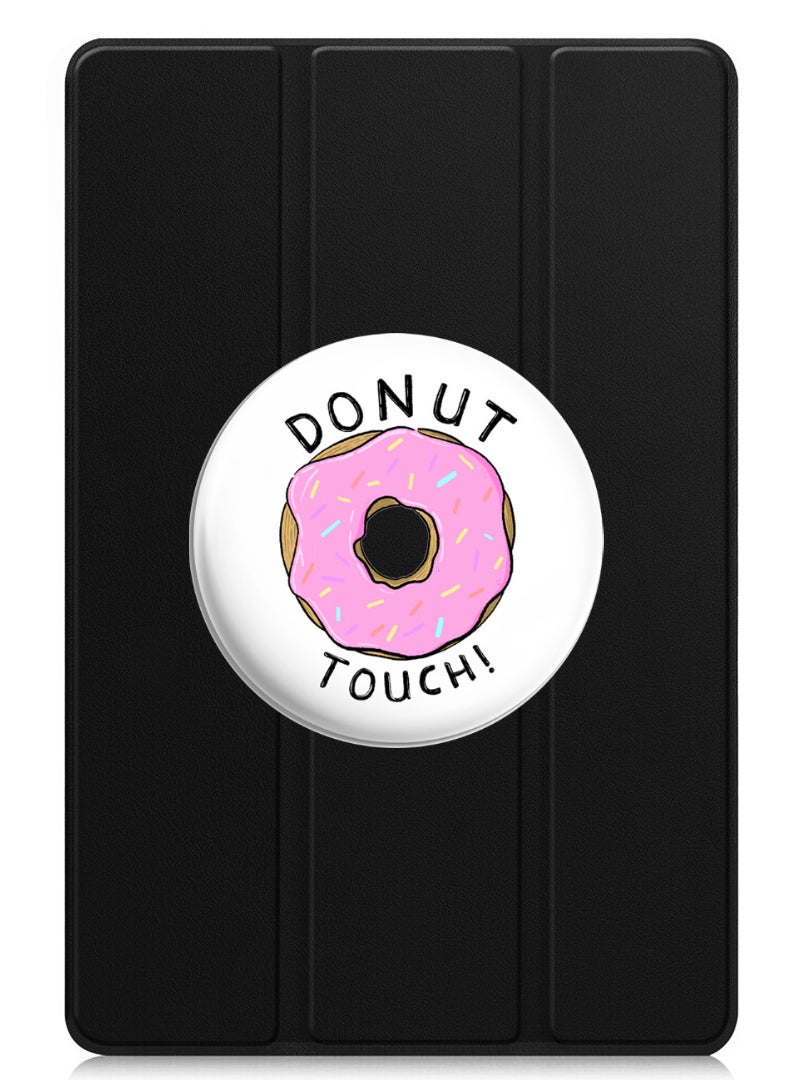 Theodor Protective Flip Case For Apple iPad Pro 13 (2024) With Trifold Stand Auto Wake Sleep Shockproof Cover Dog (2) - Image 1