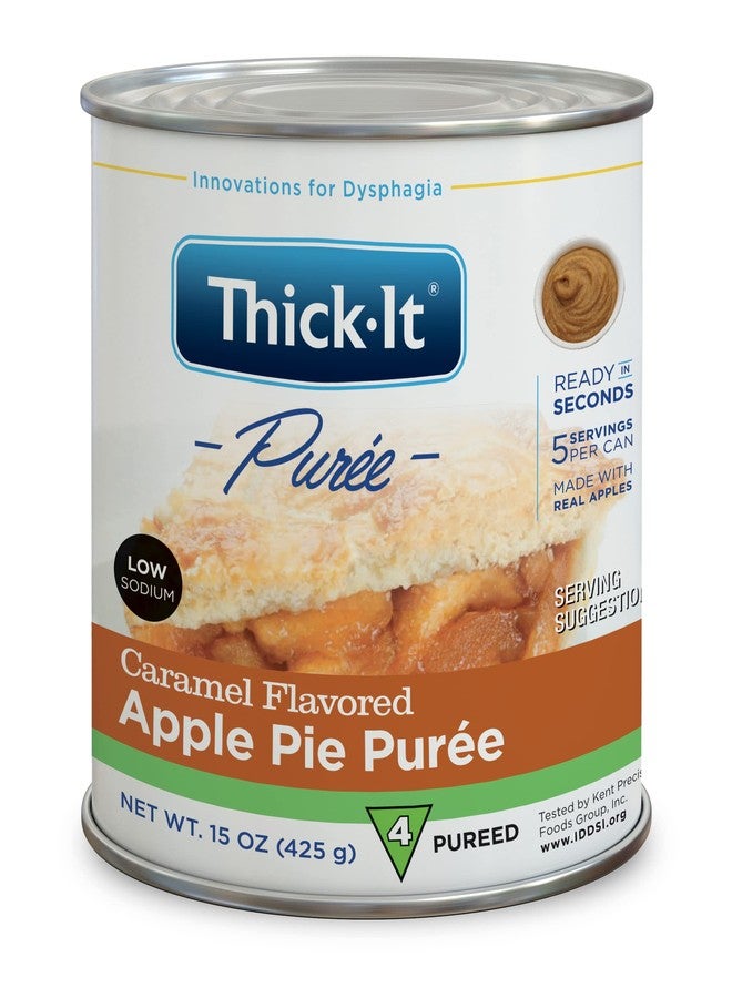 Thick-It Purees Caramel Flavored Apple Pie, 15 oz Can (Pack of 1), Single - Image 1
