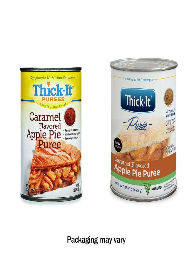 Thick-It Purees Caramel Flavored Apple Pie, 15 oz Can (Pack of 1), Single - Image 2