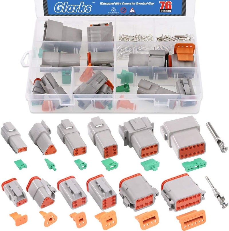 Glarks Waterproof Electrical Wire Connector Set - Image 1