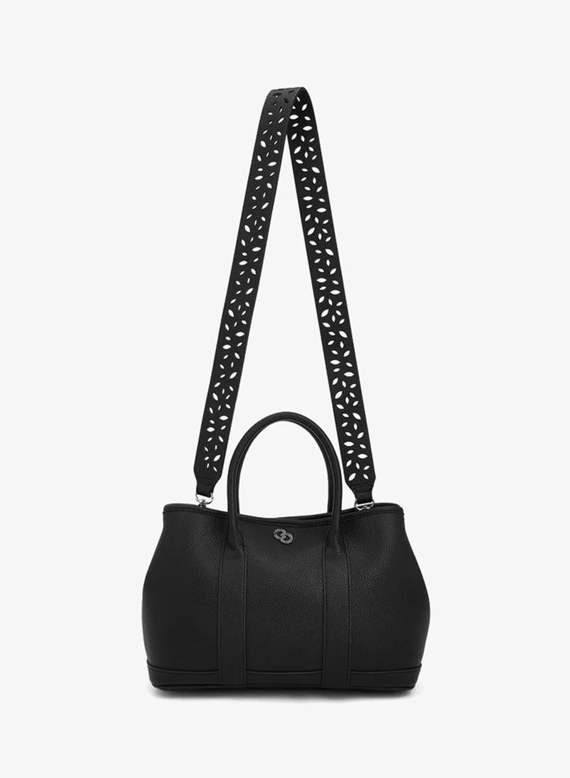 سيليست Laser Cut Tote Bag with Detachable Strap