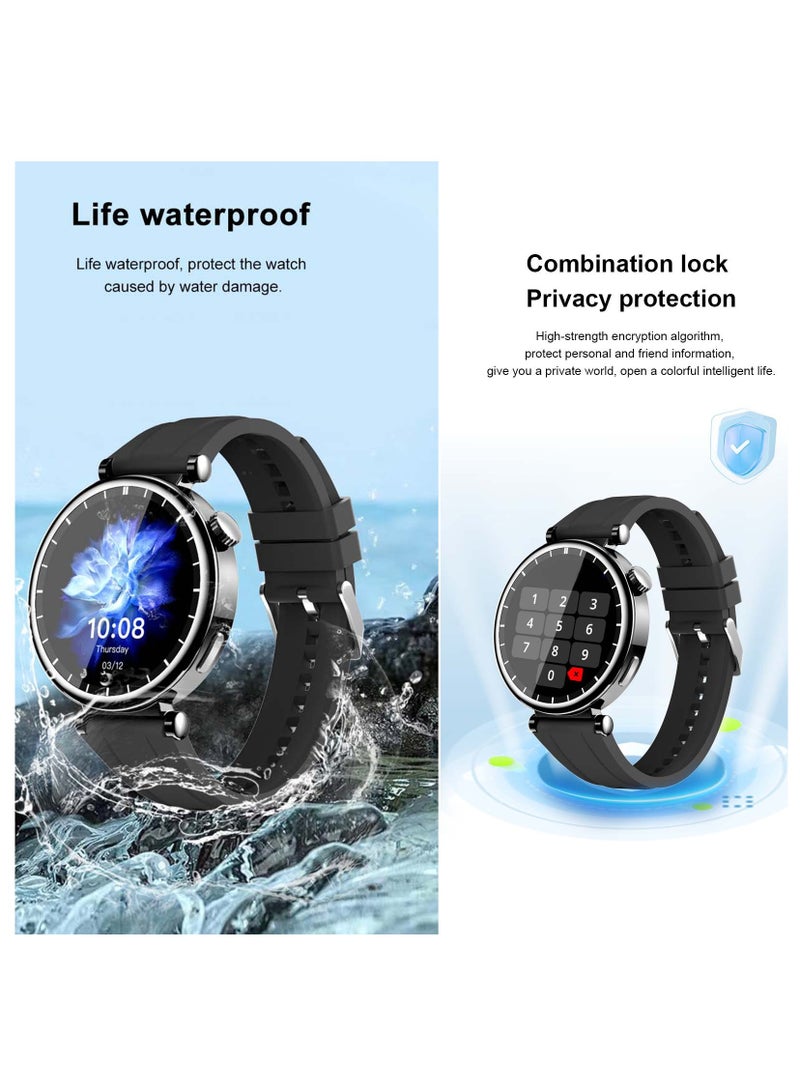 FereFit WS520 Fitness Tracker Watch with 1.28 inch Display Waterproof IP67 Smart Watch for Men and Women Sport Activity Tracker with Bluetooth Calling Heart Rate Monitor Watch Blood Pressure Smart Watch Sleep Tracker Watch Oxygen Saturation Monitor Health Monitoring Watch Wireless Call Watch Fitness Band - Image 5