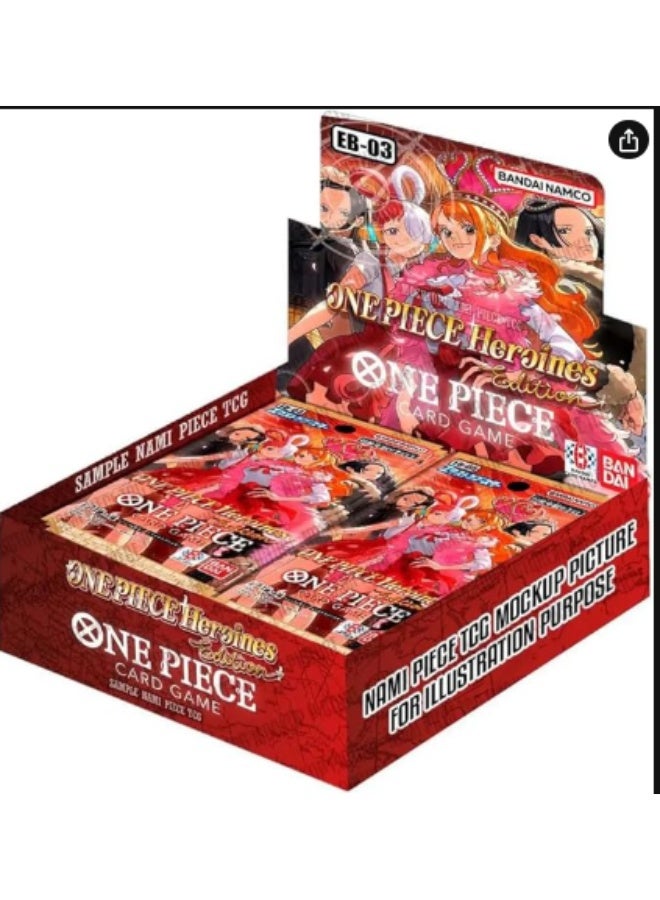 ONE PIECE ENG Heroines Edition Booster Box EB03