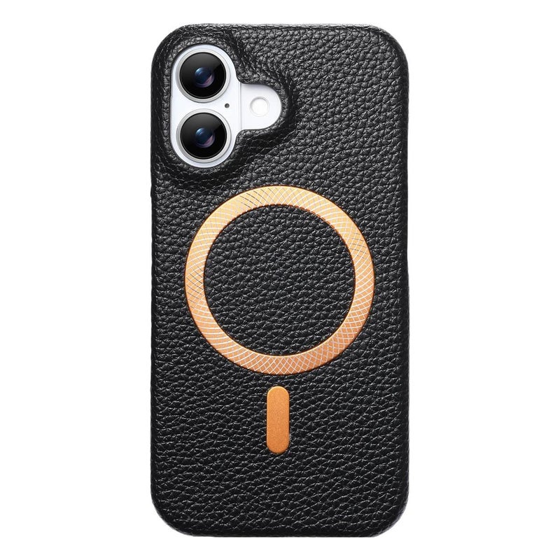 PU MagSafe Case for iPhone 11 with Drop Protection and Strong Magnetic plus Shockproof plus Scratch Resistant in Black - ModaStar - Image 1