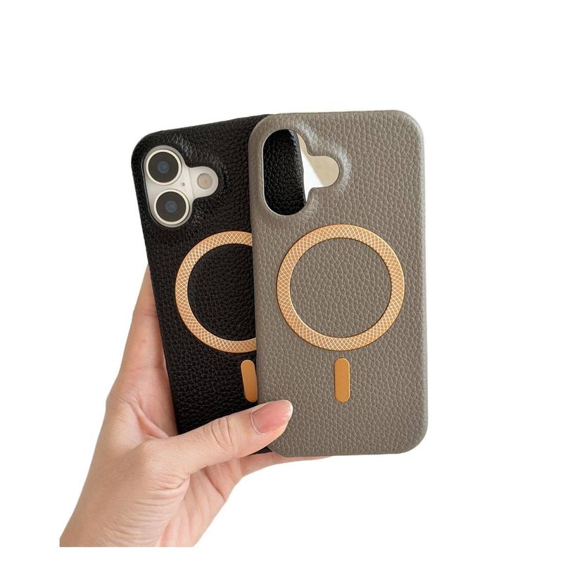 PU MagSafe Case for iPhone 11 with Drop Protection and Strong Magnetic plus Shockproof plus Scratch Resistant in Black - ModaStar - Image 4