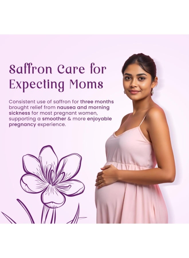 هيربال ماكس زعفران كشميري كيسار أصلي – 1 جرام | زعفران مونغرا من الدرجة A+++ | أوراق زعفران نقية وطبيعية | مثالي للطهي والحلويات والمشروبات والاستخدام الشخصي - Image 3