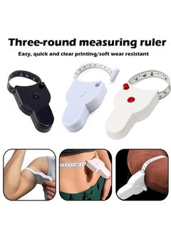 ATRJSZ Automatic Telescopic Tape Measure Body Measuring Tape Sewing Ruler Tools Centimeter Tapes For Body Meter Measure White Tools  - Image 3