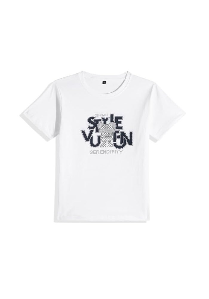 CHARCHIT Boys Regular Fit Navy Blazer and T-Shirt Set - Image 3