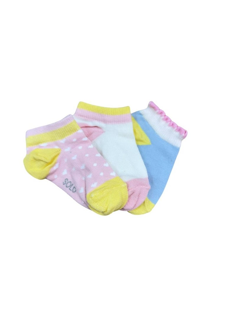 Solo Kids Girl Sneaker Designed Pack 3  - Image 1