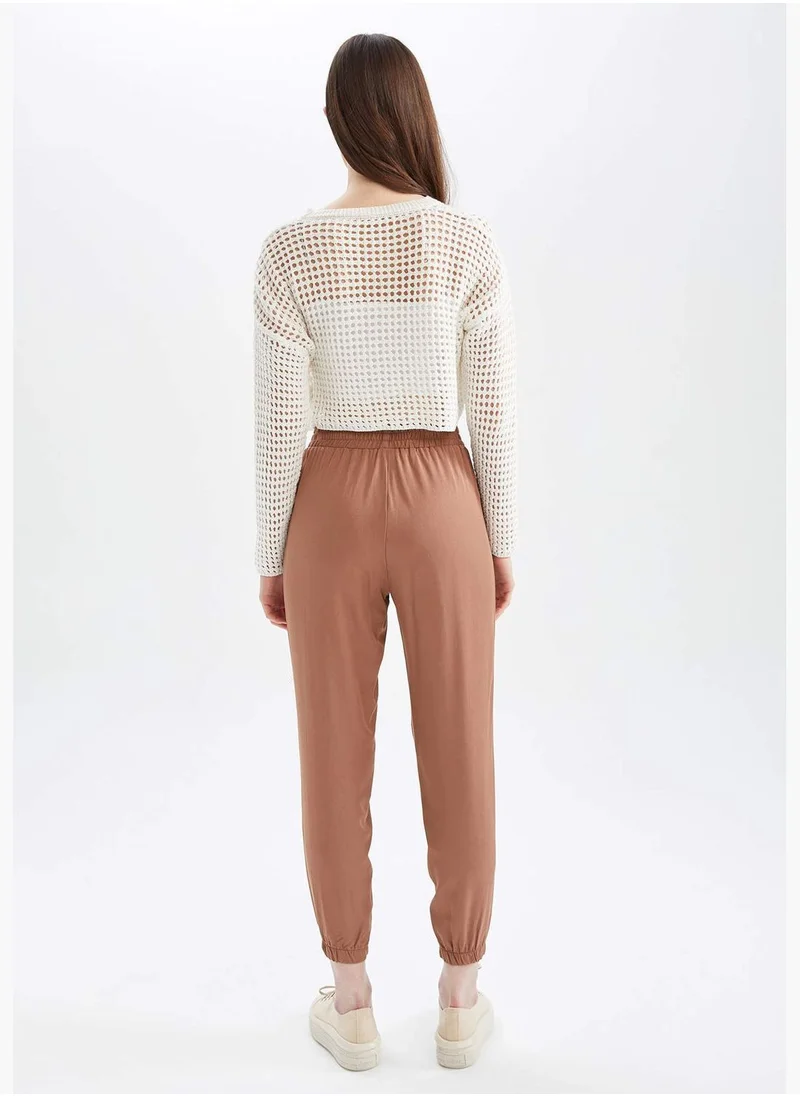DeFacto Standard Fit Ruched Joggers