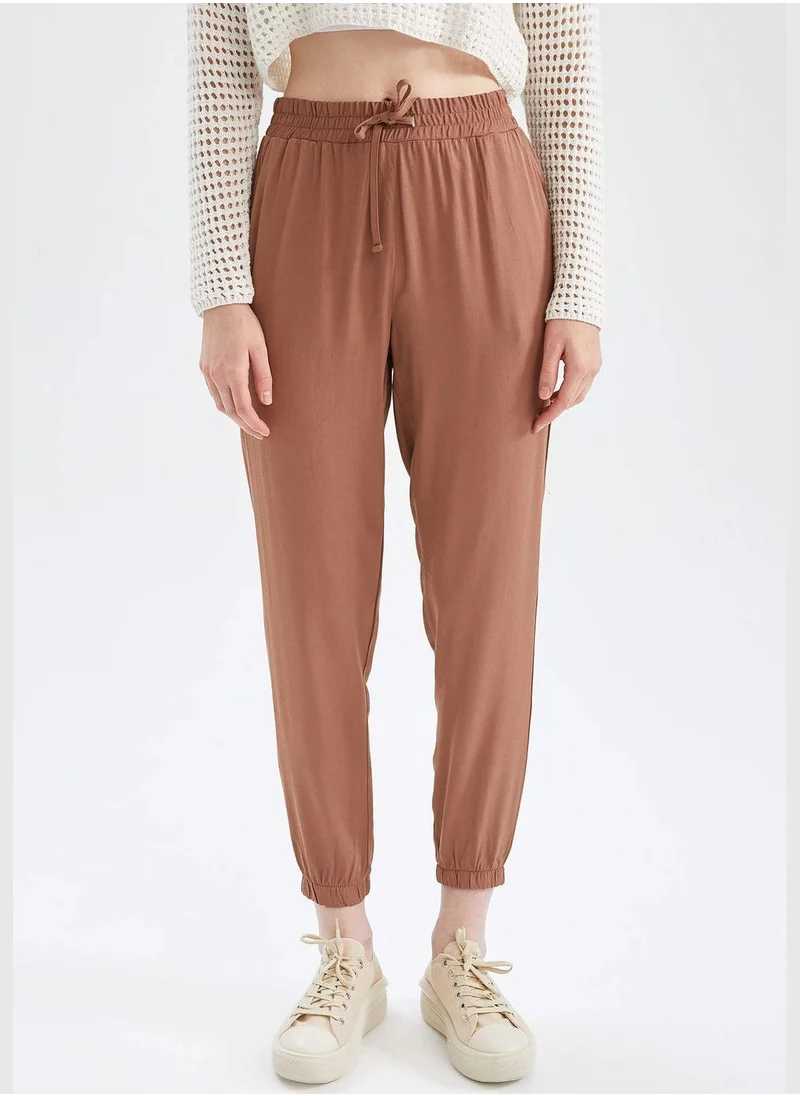 DeFacto Standard Fit Ruched Joggers