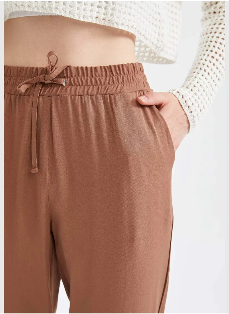 DeFacto Standard Fit Ruched Joggers