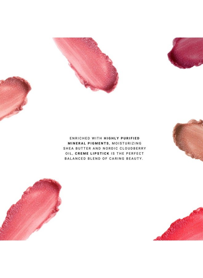 IDUN MINERALS Creme Lipstick Ultra, Creamy Texture Rich Color Payoff Comfortable Long Lasting Finish Suitable For All Skin Types Katja, Brownish, 0.12 Ounce, (I0100324)  - Image 3
