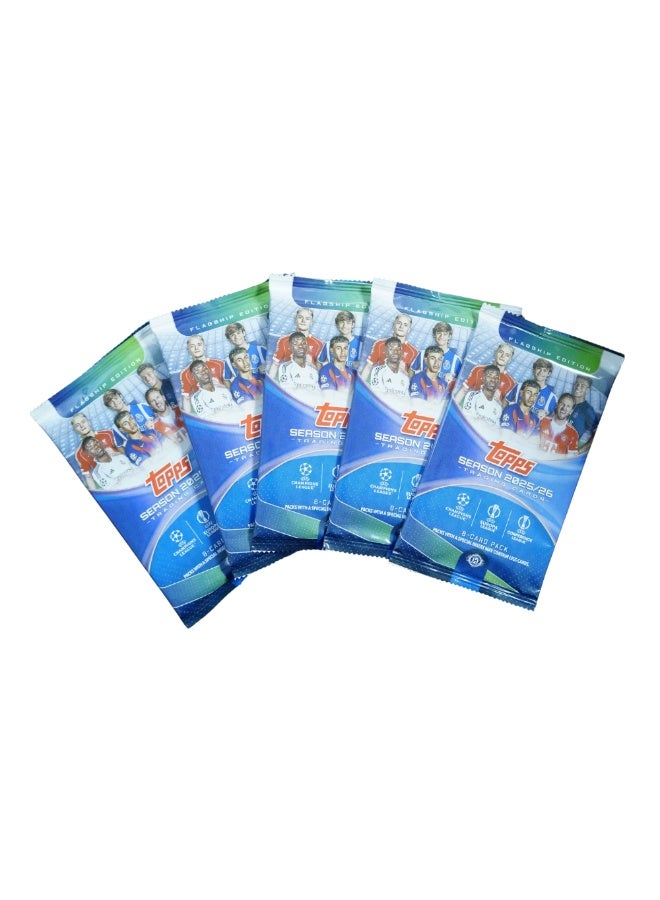 Topps 2025–26 Topps UEFA Club Competitions Pack (8 Cards) - Image 2