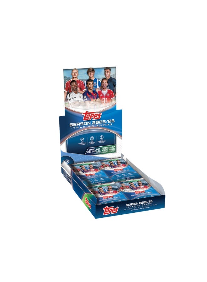 Topps 2025–26 Topps UEFA Club Competitions Pack (8 Cards) - Image 3