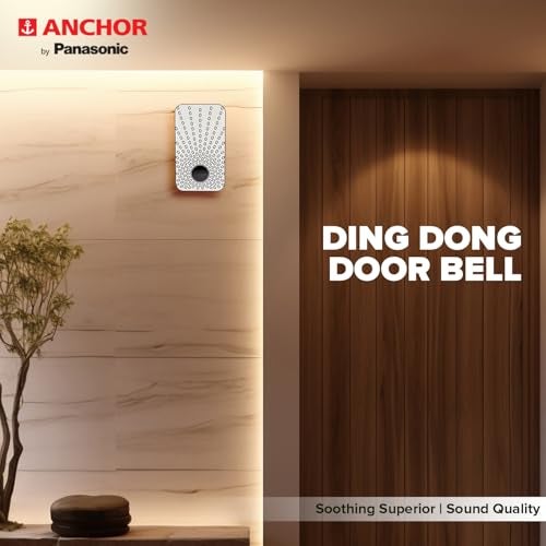Anchor by Panasonic Door Bell for Home | Calling Bell for Home | Ding Dong Bell for Home (38912-PK2) - Image 5