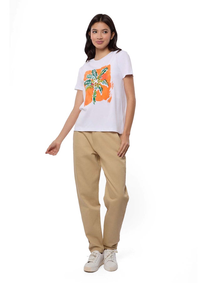 Premoda تي شيرت أنيق بقصّة عادية وأكمام قصيرة - Image 4