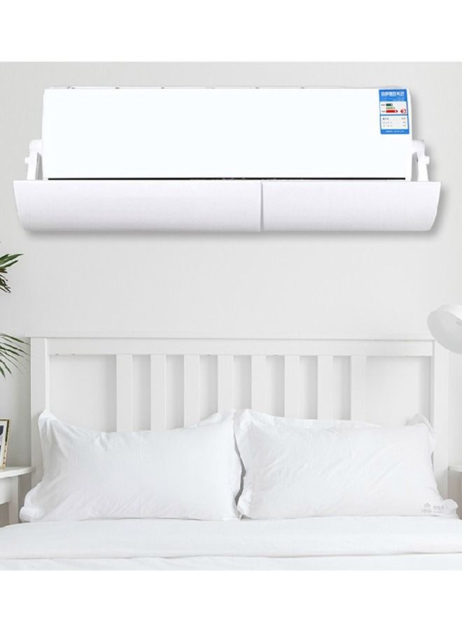 Arabest Air Conditioning Wind Baffle, Retractable Air Conditioning Wind Baffle, Prevents Cold Air from Directly Blowing, Suitable for Bedroom/Baby Room/Study/Hotel (White) - Image 2