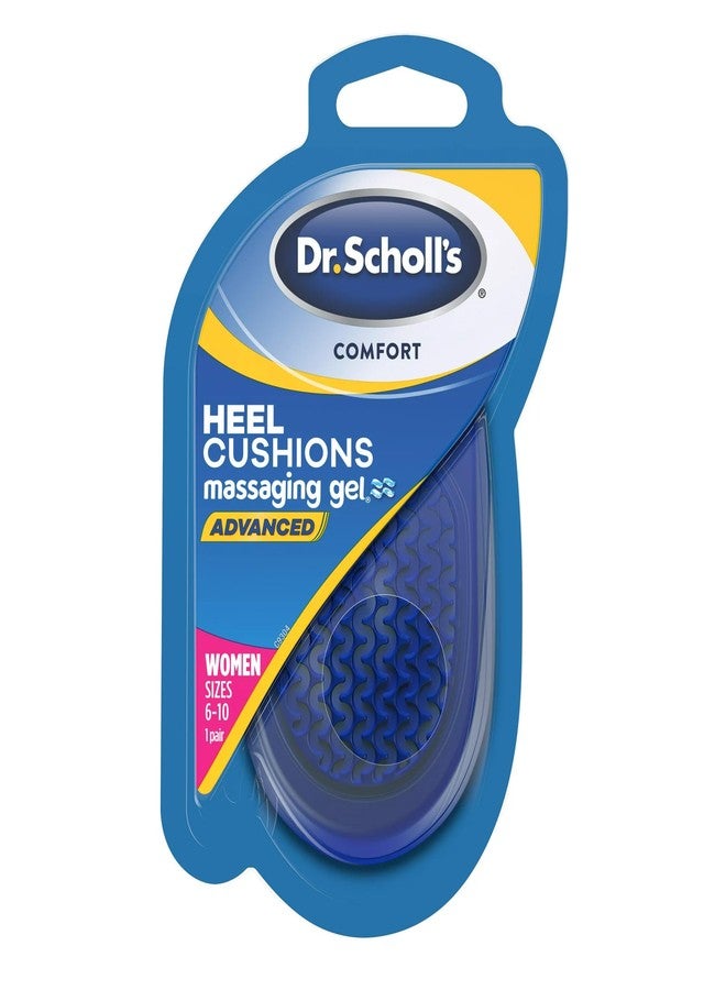 Dr. Scholl's Massaging Gel Heel Cushions for Women Size 6-10 - 1 PR, Pack of 3 - Image 1