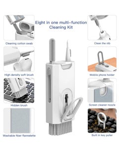 PAMEER 8-in-1 Cleaner Kit with Spray Upgrade Multifunctional Electronics Cleaning Kit Keyboard Cleaner Kit Airpod Pro Cleaning Pen Brush Tools for Earbuds/MacBook/Headphone/Earphones/iPad/iPhone/Laptop/PC  - Image 2