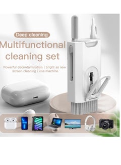 PAMEER 8-in-1 Cleaner Kit with Spray Upgrade Multifunctional Electronics Cleaning Kit Keyboard Cleaner Kit Airpod Pro Cleaning Pen Brush Tools for Earbuds/MacBook/Headphone/Earphones/iPad/iPhone/Laptop/PC  - Image 4