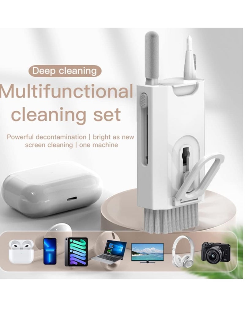 PAMEER 8-in-1 Cleaner Kit with Spray Upgrade Multifunctional Electronics Cleaning Kit Keyboard Cleaner Kit Airpod Pro Cleaning Pen Brush Tools for Earbuds/MacBook/Headphone/Earphones/iPad/iPhone/Laptop/PC  - Image 4