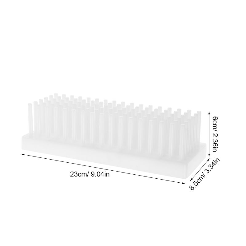 Tube Stand Test Tube Rack for Drying and Holding Test Tubes for Laboratory Reusable Tube Holder for Chemistry Experiments - Image 3