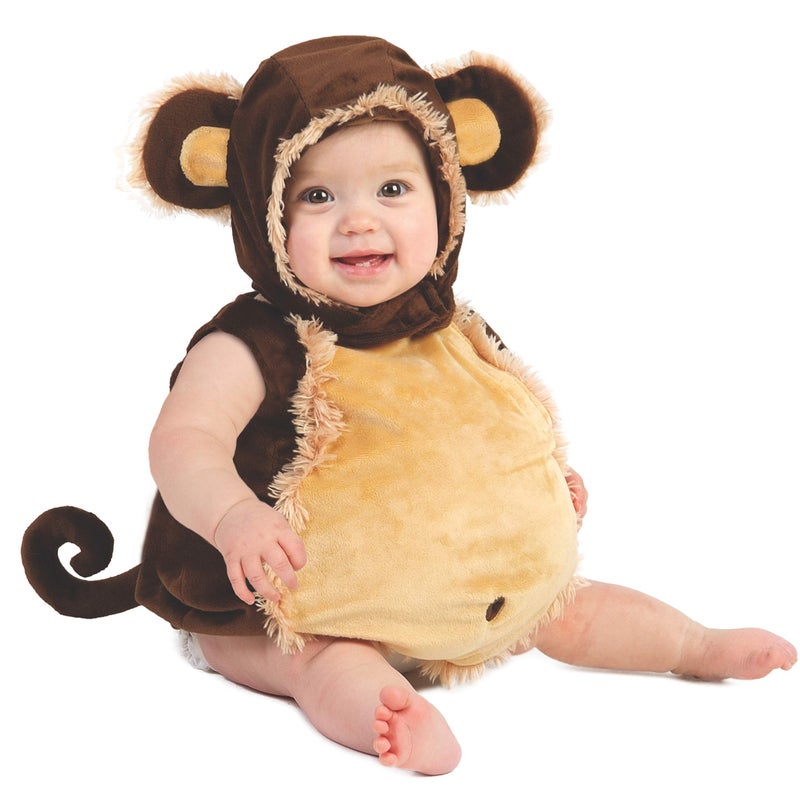 Rubies Princess Paradise Baby/Toddler Deluxe Melvin The Monkey Costume, 6 to 12 Months - Image 3