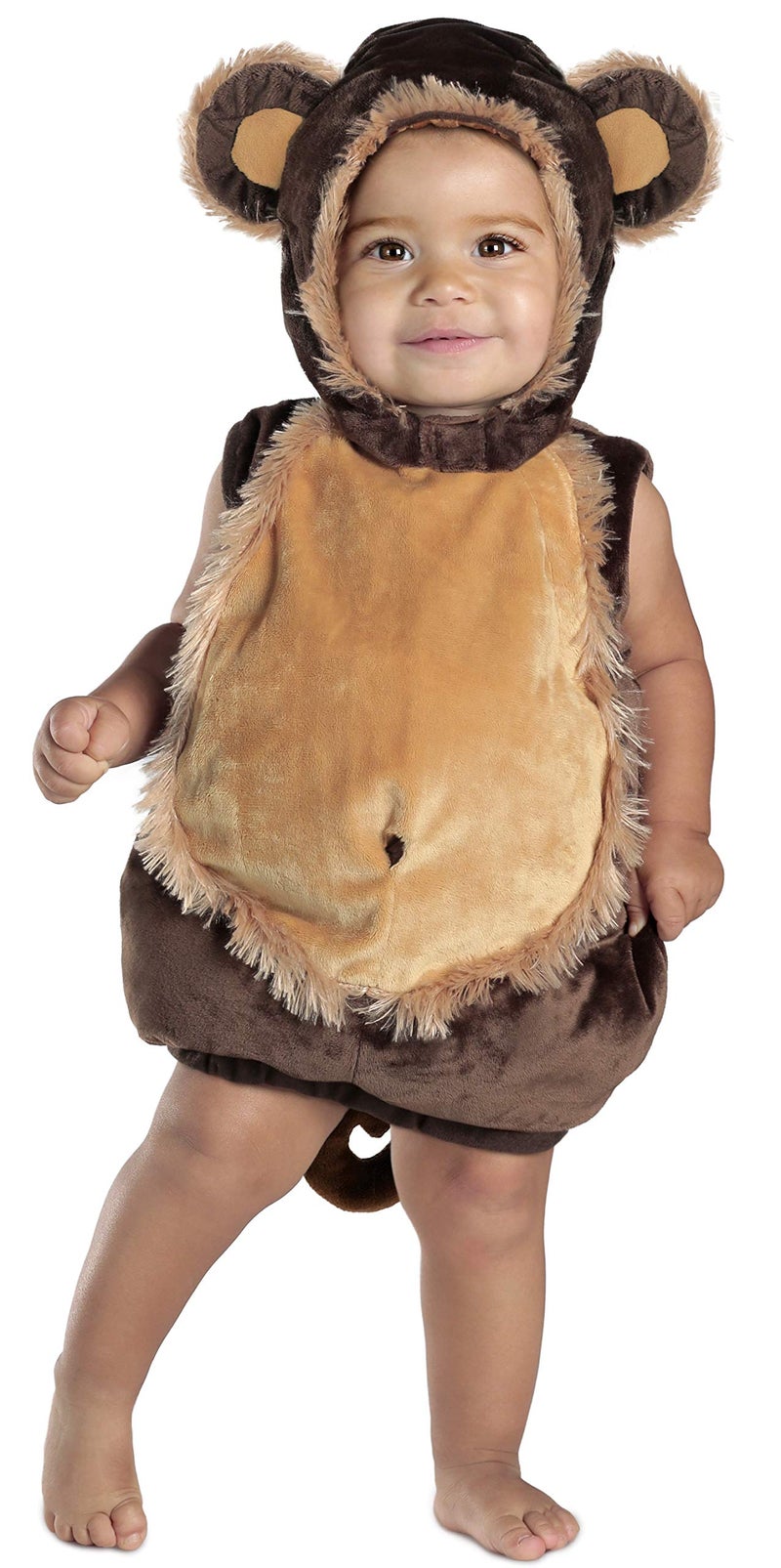 Rubies Princess Paradise Baby/Toddler Deluxe Melvin The Monkey Costume, 6 to 12 Months - Image 1