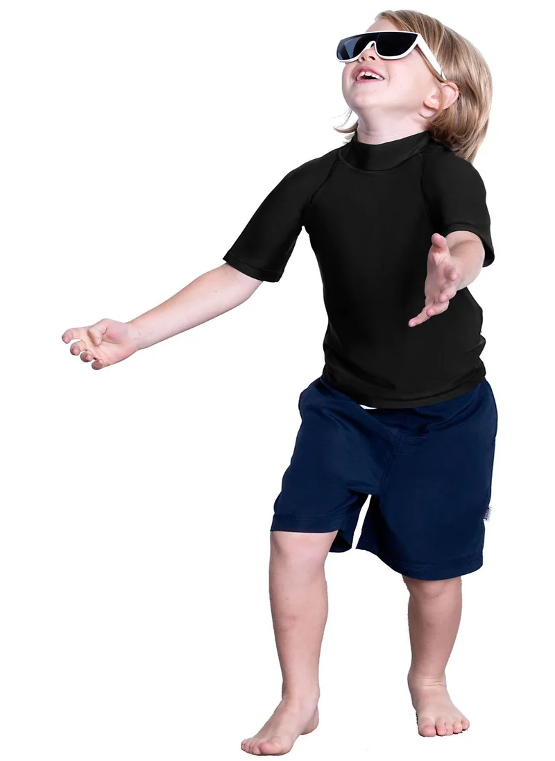 COEGA SUNWEAR COEGA Unisex Kids Rashguard Short Sleeve - Black