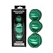 Zeekio Juggling Balls Premium Galaxy Pack of 3 Genuine Leather Millet Filled 12Panel Leather Balls 130g Each 62mm Metallic Red - Image 3