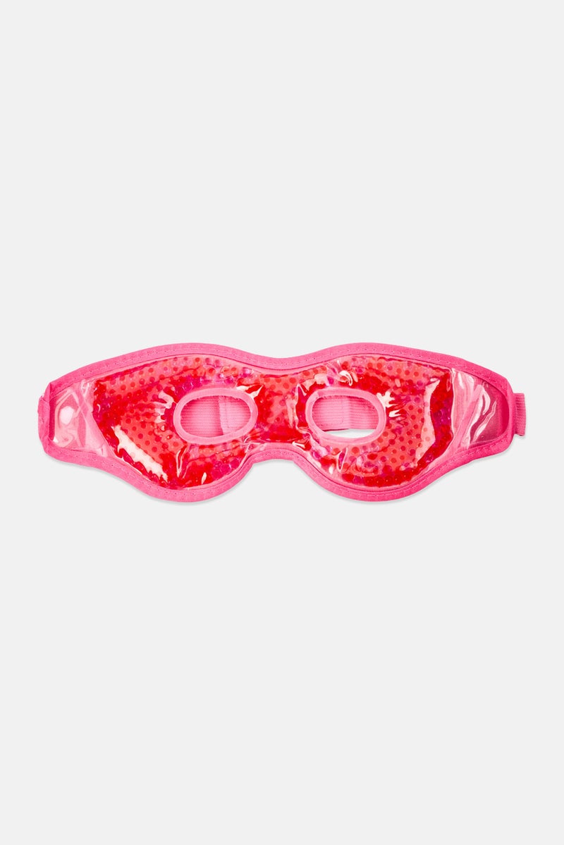 Olivia Rose Dual Sided Gel Eye Mask with Eye Holes, Red - Image 2