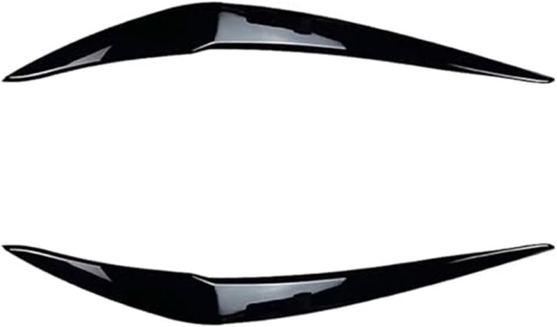 DEMULAX Gloss Black Headlight Eyebrow Stickers for 1 Series F20 - Image 3