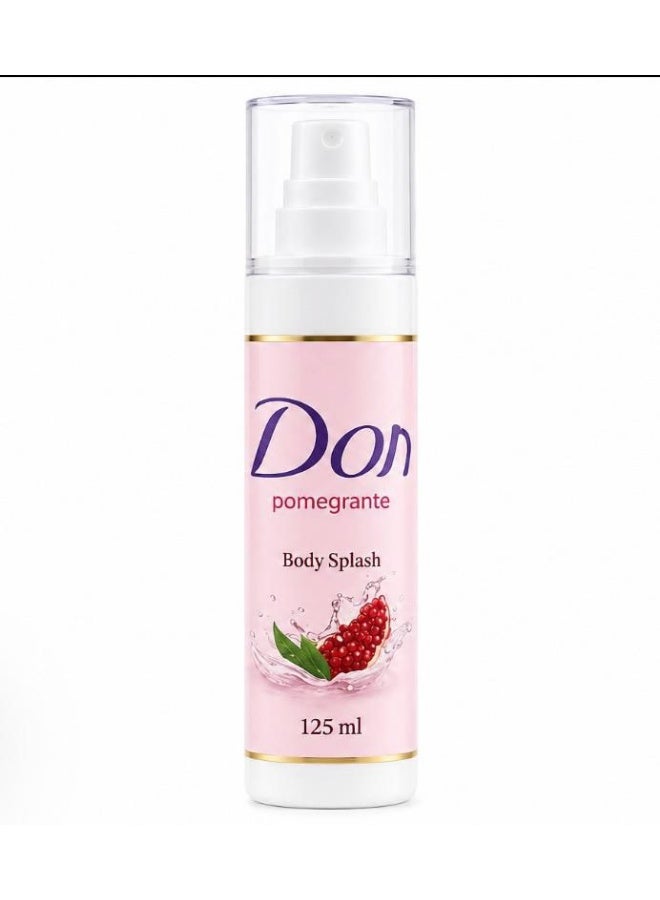 Don Pomegranate Body Splash 125ml