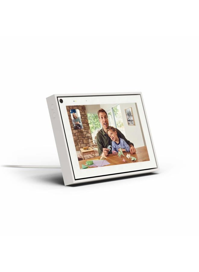 Facebook Portal Mini - Smart Video Calling 8” Touch Screen Display with Alexa - White - Image 1