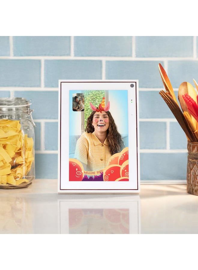 Facebook Portal Mini - Smart Video Calling 8” Touch Screen Display with Alexa - White - Image 3