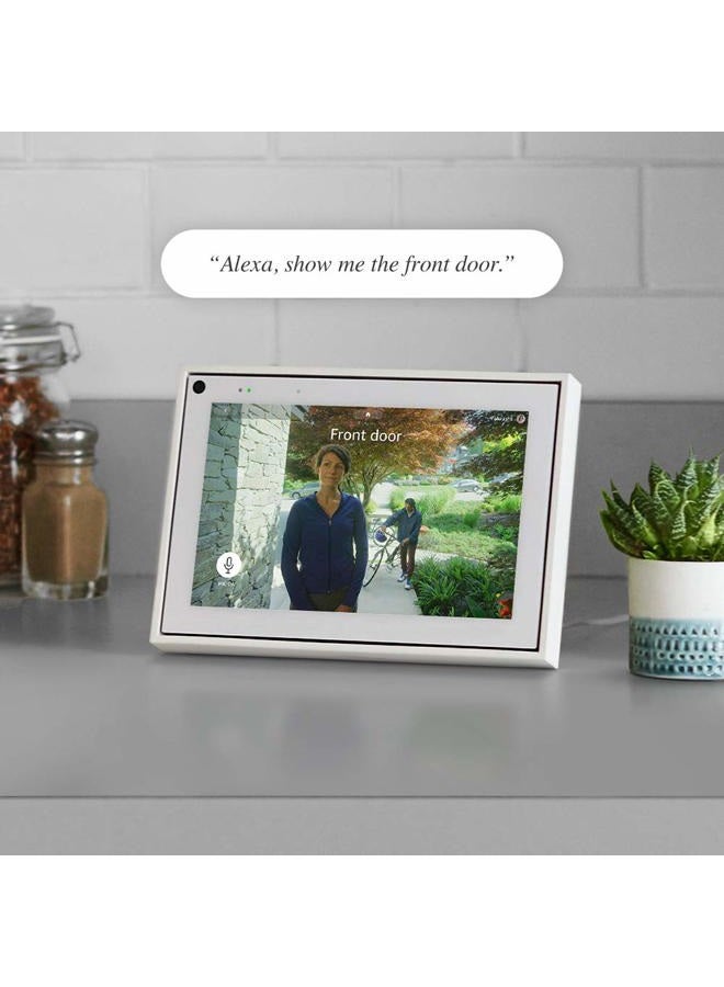 Facebook Portal Mini - Smart Video Calling 8” Touch Screen Display with Alexa - White - Image 5