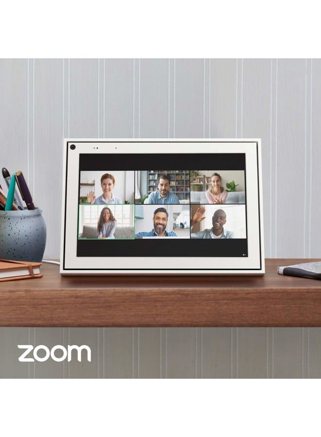 Facebook Portal Mini - Smart Video Calling 8” Touch Screen Display with Alexa - White - Image 4