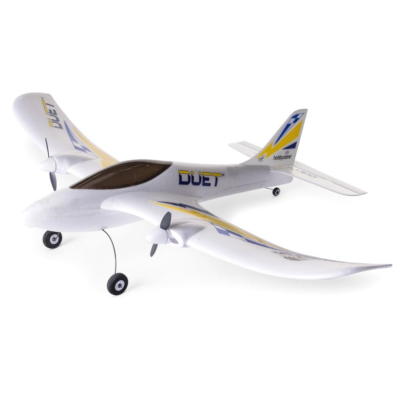 HobbyZone RC Airplane Duet S 2 RTF Everything Needed to Fly is Included with Safe HBZ05300 - Image 2