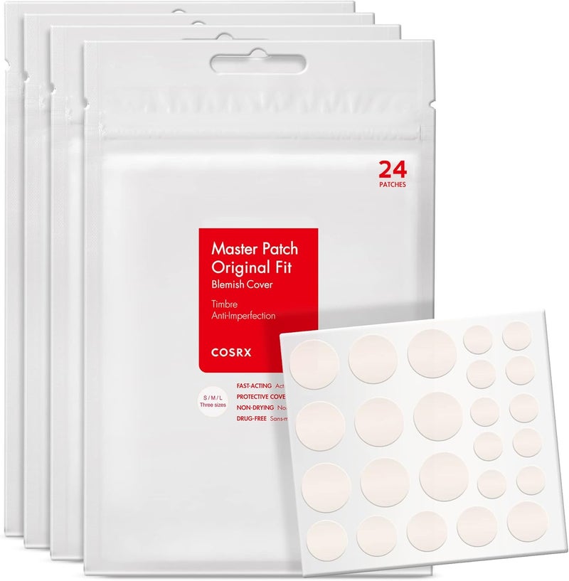 كوسرإكس Cosrx Acne Pimple Master Patch, 24 Count, Pack of 4 - Image 1