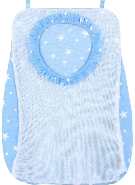 Sevi Bebe Sevi Baby Dirty Laundry Bag Art-83 Blue Star
