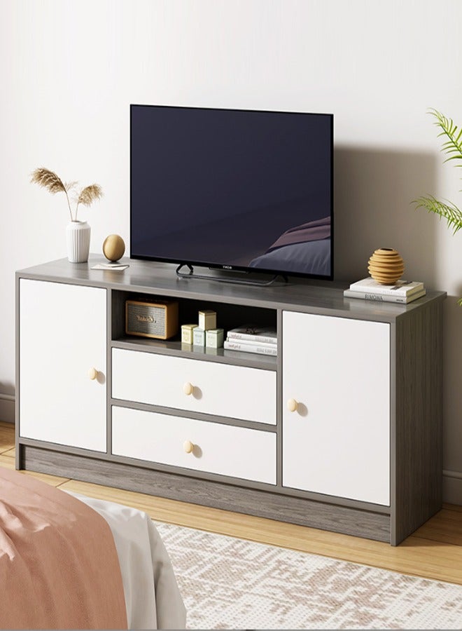 Generic TV Cabinet, Modern TV Stand, Universal TV Combination Cabinet , Simple TV Cabinet Stand, Morden TV Table with 4 drawers, Background Storage Stand Table for Living Room - Image 1