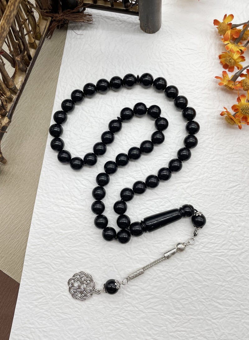 Tasbih10mm45 solid color acrylic gifts from Middle Eastern countries - Image 1