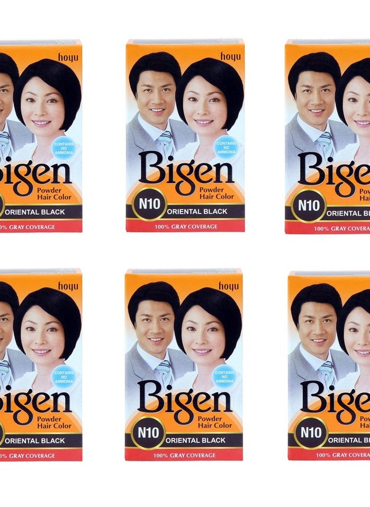 Bigen Powder Hair Color, Oriental Black N10 - Pack of 6 (Combo Set) - pzsku/Z0772596C721C6B786E68Z/45/_/1737611556/2147dd61-8571-4189-a8ff-262b8443e017