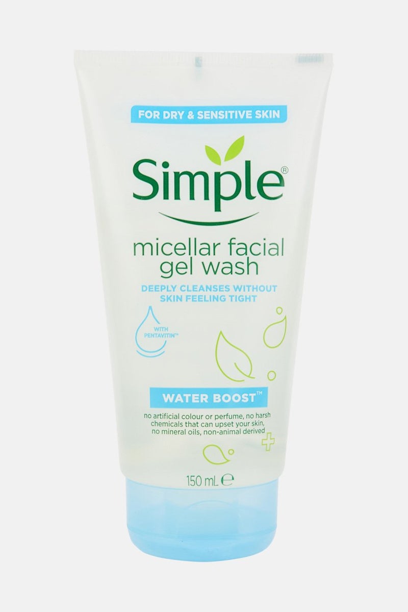 simple Micellar Facial Gel Wash 150ml - Image 1