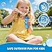 SYNCFUN 16 oz Bubble Solution RefillsUp to 125 Gallons Concentrated Solution for Bubble Machine Wands Blower Easter Outdoors ActivityPink - Image 4
