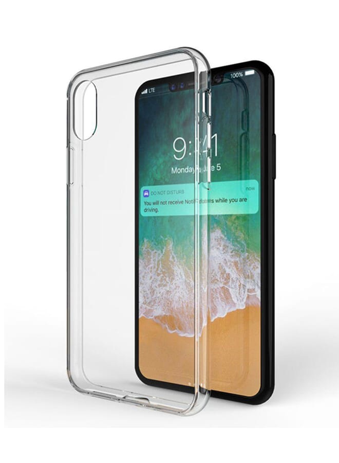 Raxoom Silicone Case Cover For Apple Iphone X Clear