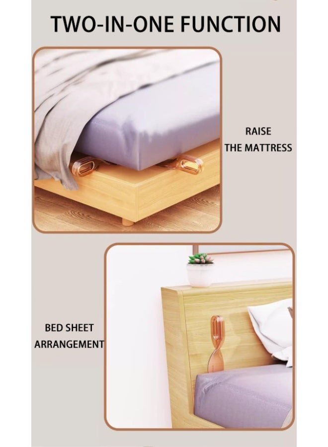 HOMESTAR Mattress Lifter Organizer, 2-In-1Mattress Lifter Bed Sheet Holder Bed Making Tool , Sheet Strap Securer , Bedroom Home Sofa Organizer , Effortless Gap Filling Sheet Fastener, 28*9.25*6.85 cm - Image 3